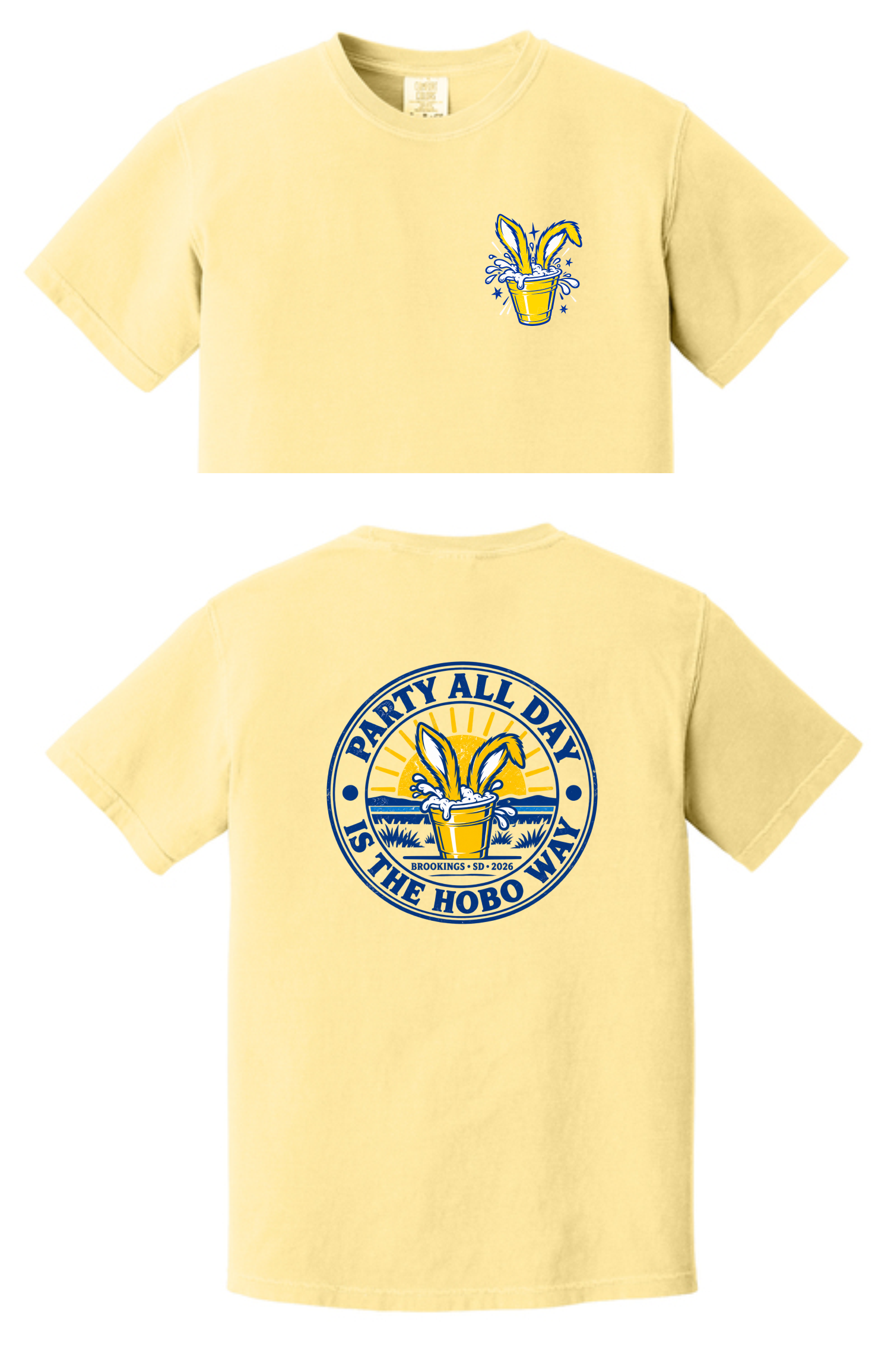 VACA - Comfort Colors T-Shirt (Front & Back)