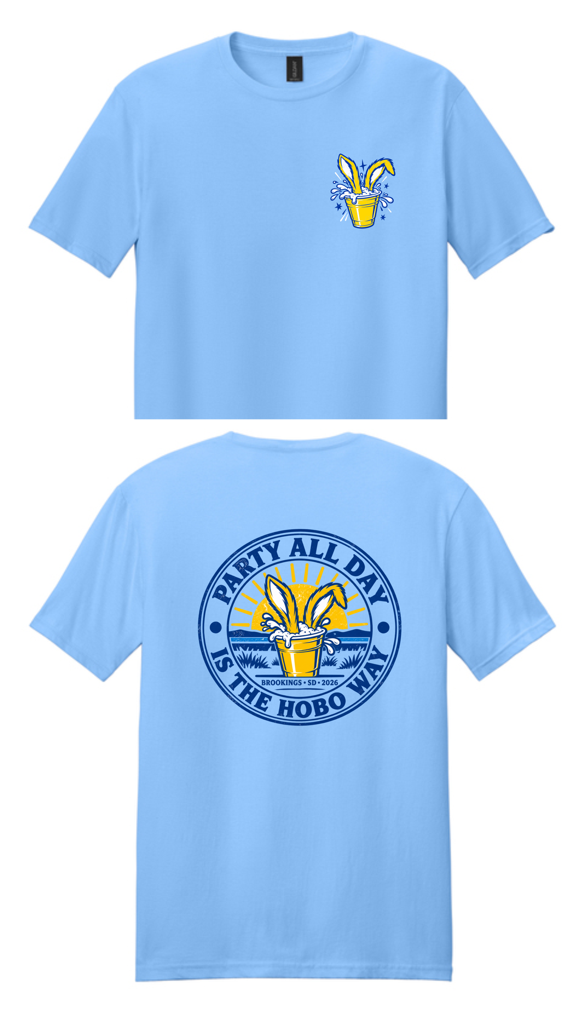 VACA - 100% Cotton T-Shirt (Front & Back)