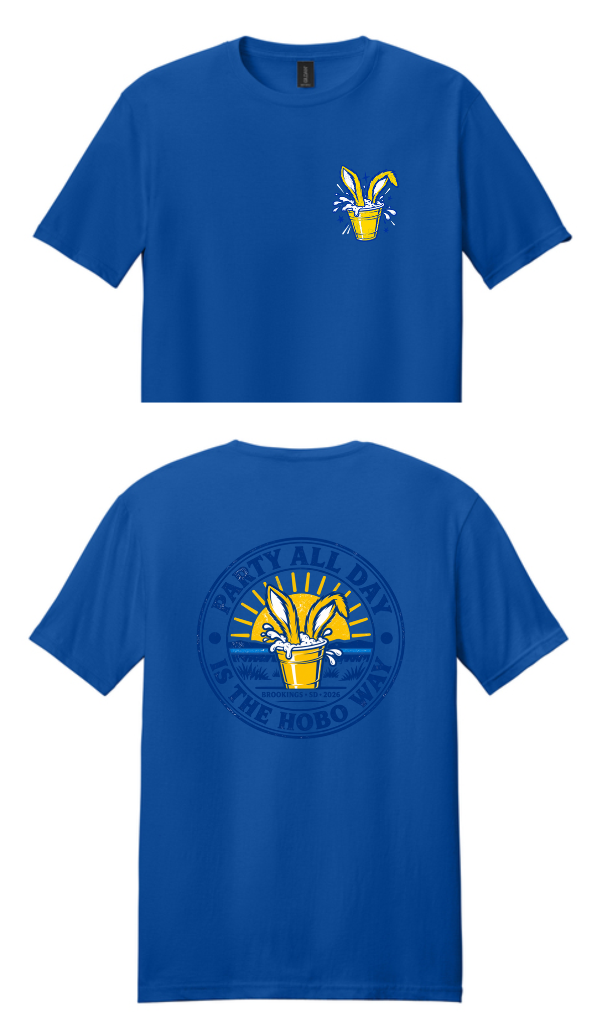 VACA - 100% Cotton T-Shirt (Front & Back)