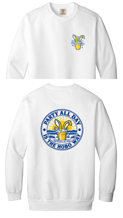 VACA-Comfort Colors RingSpun Crewneck Sweatshit (FRONT&BACK)