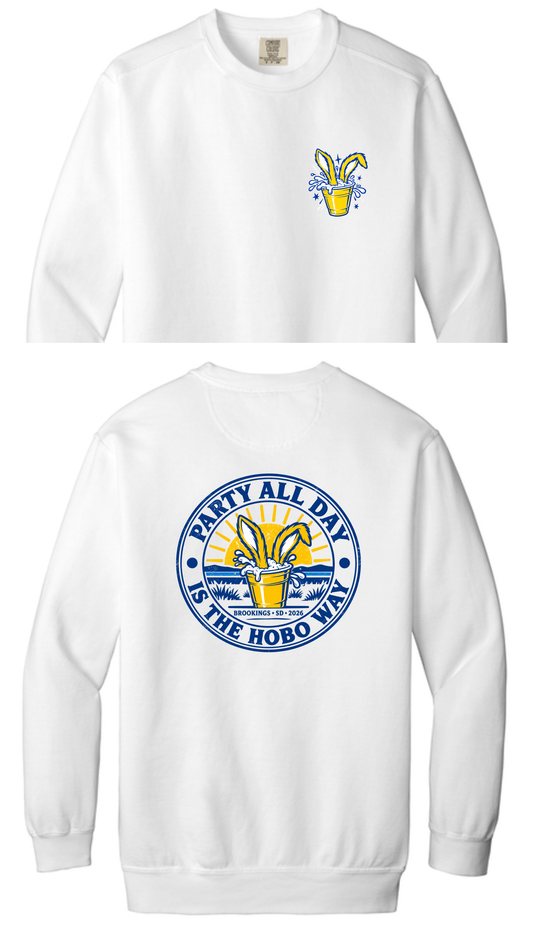 VACA-Comfort Colors RingSpun Crewneck Sweatshit (FRONT&BACK)