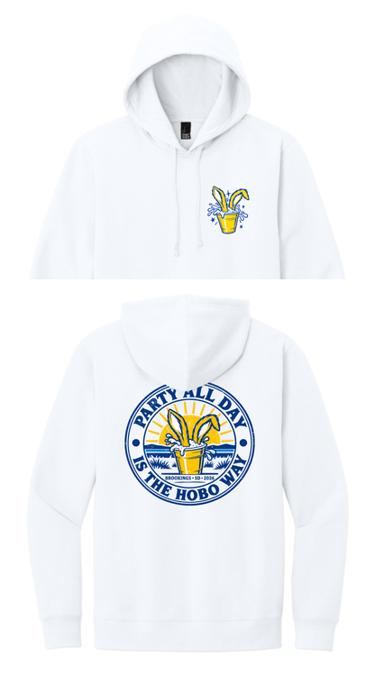 VACA- District Perfect VIT Fleece Hoodie (FRONT & BACK)
