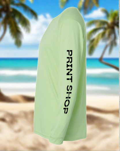 EL CALAVERA Paragon Sun Shirt - Limeade