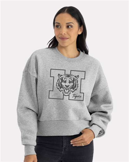 Next Level - Women's Heavyweight Crewneck Sweatshirt (A)
