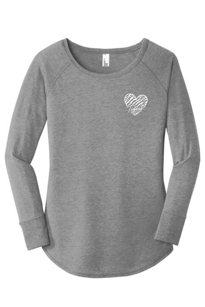 # District Women’s Perfect Tri Long Sleeve Tunic Tee