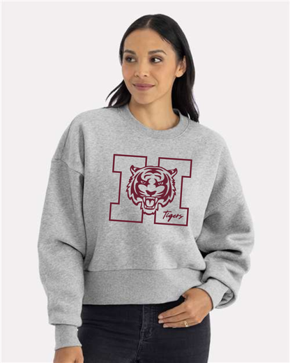Next Level - Women's Heavyweight Crewneck Sweatshirt (A)