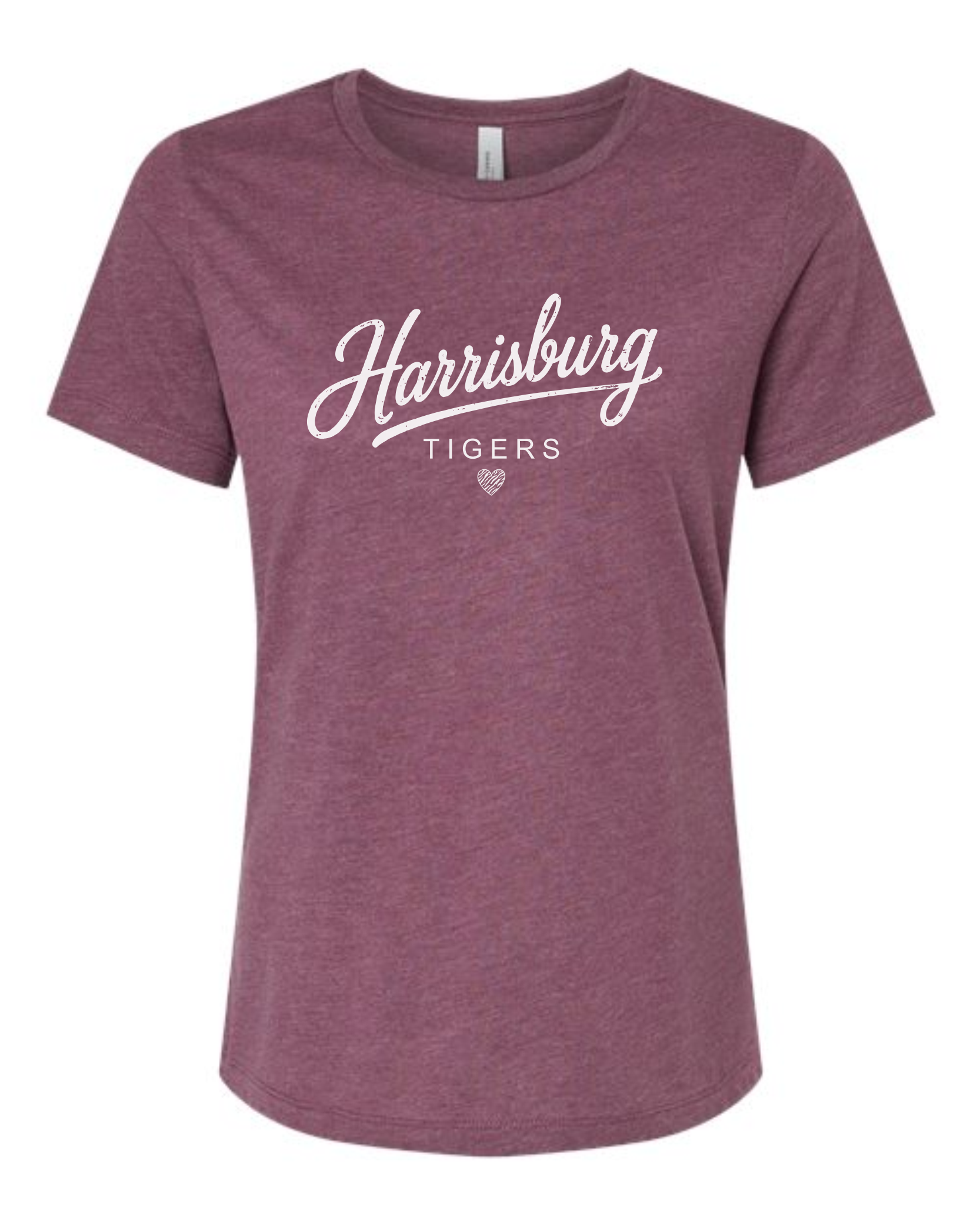 # Bella+Canvas Women’s Relaxed Fit Heather CVC Tee