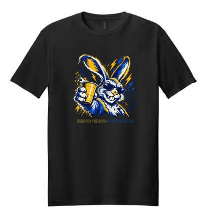 HOPS & TAIL - 100% Cotton T-Shirt