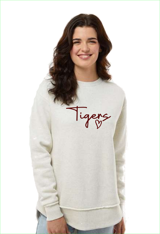Tigers Love - Natural Heahter LAT Weekend Fleece