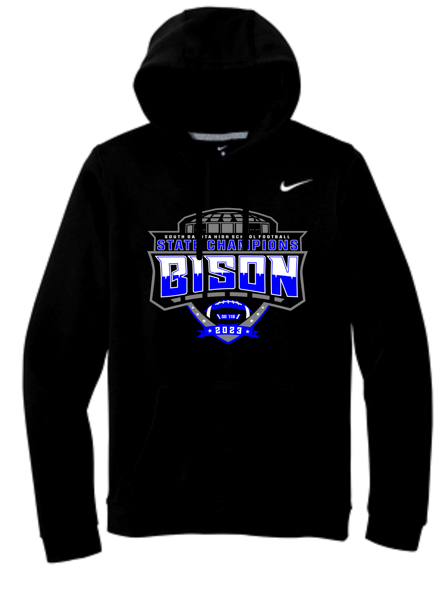 Bison Nike Club Fleece Pullover Hoodie