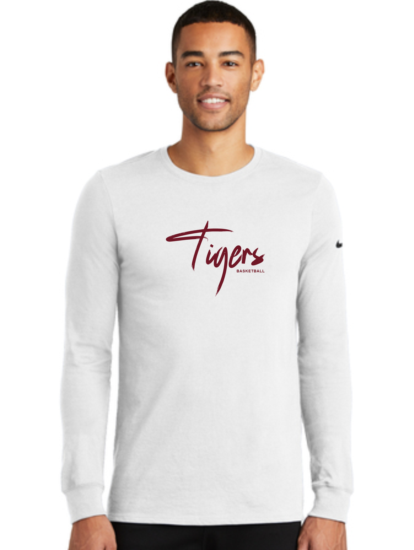 Tigers Nike Dri-FIT Cotton/Poly Long Sleeve