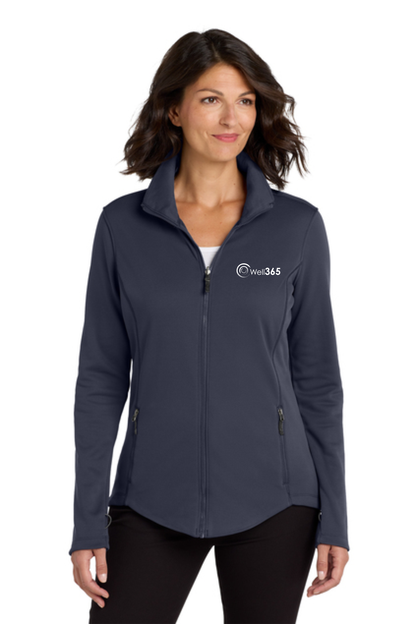 Port Authority ® Women's Collective Smooth Fleece Jacket (white)