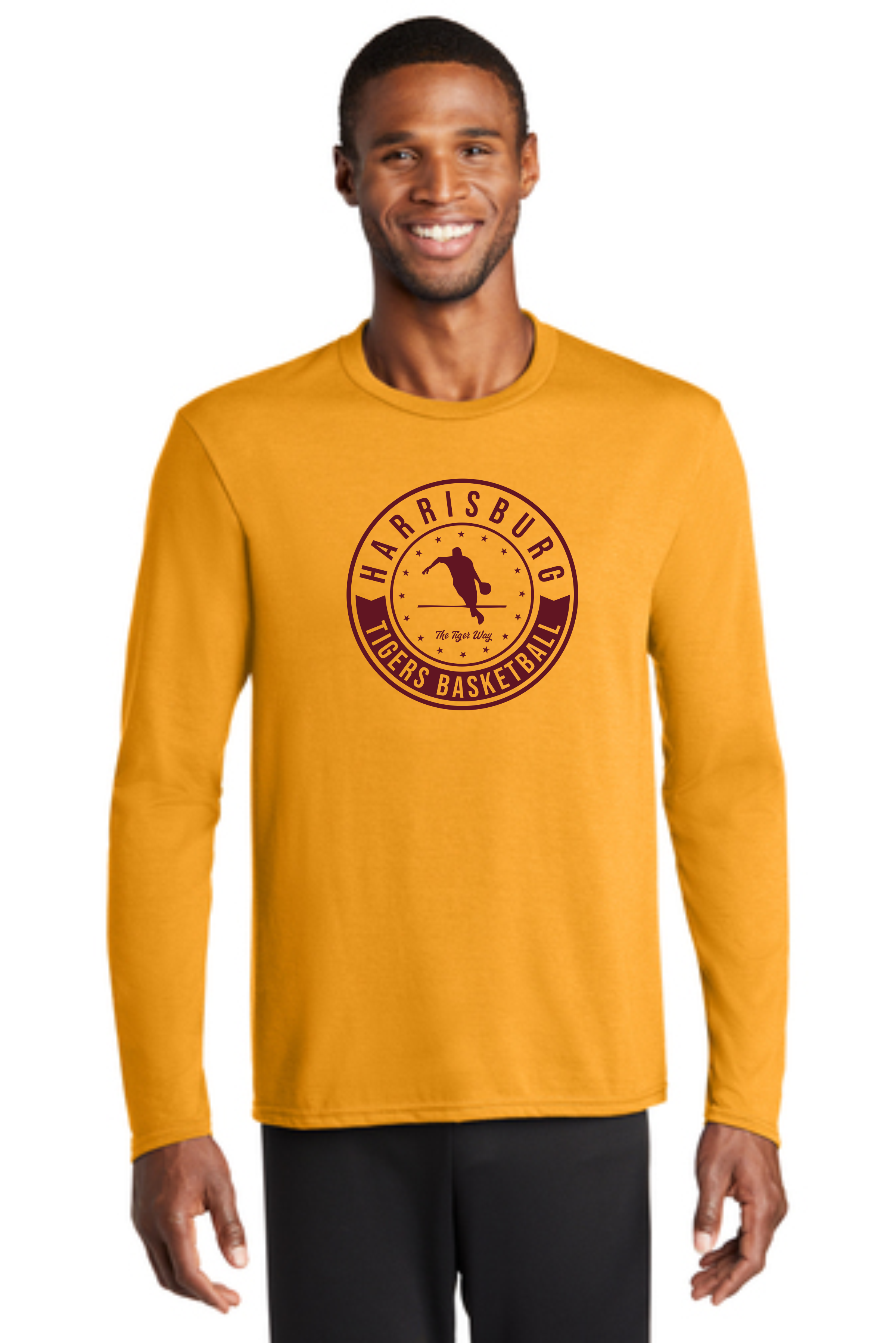 Port & Company® Long Sleeve Performance Blend Tee