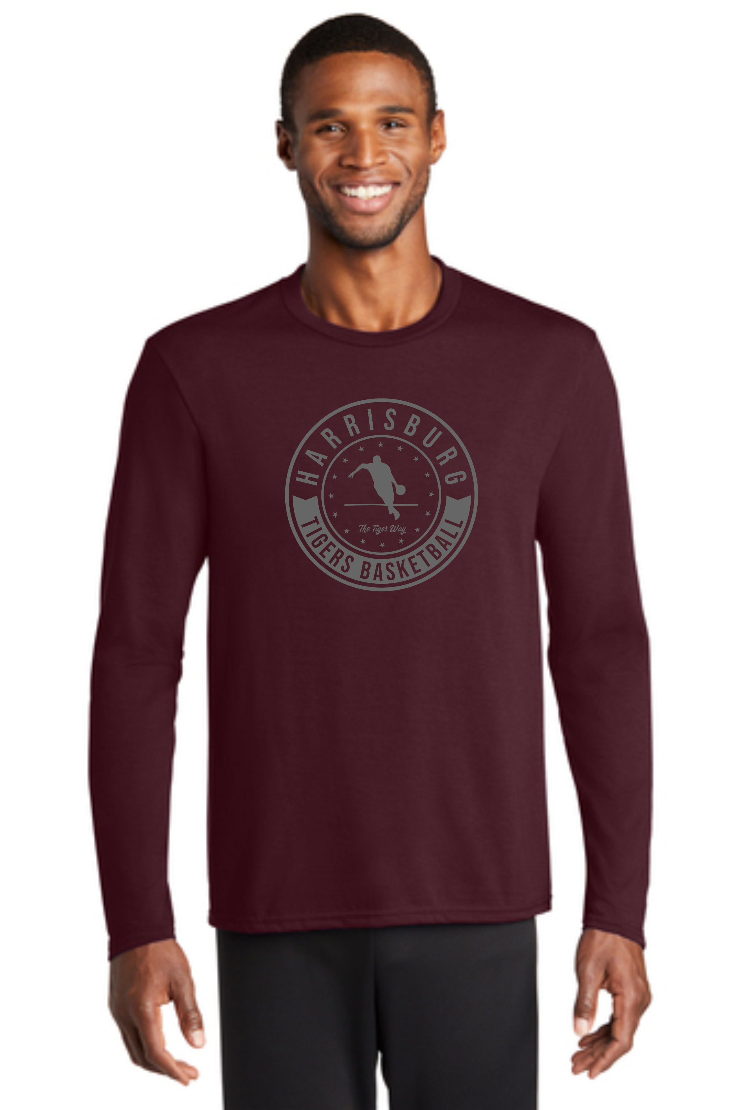 Port & Company® Long Sleeve Performance Blend Tee