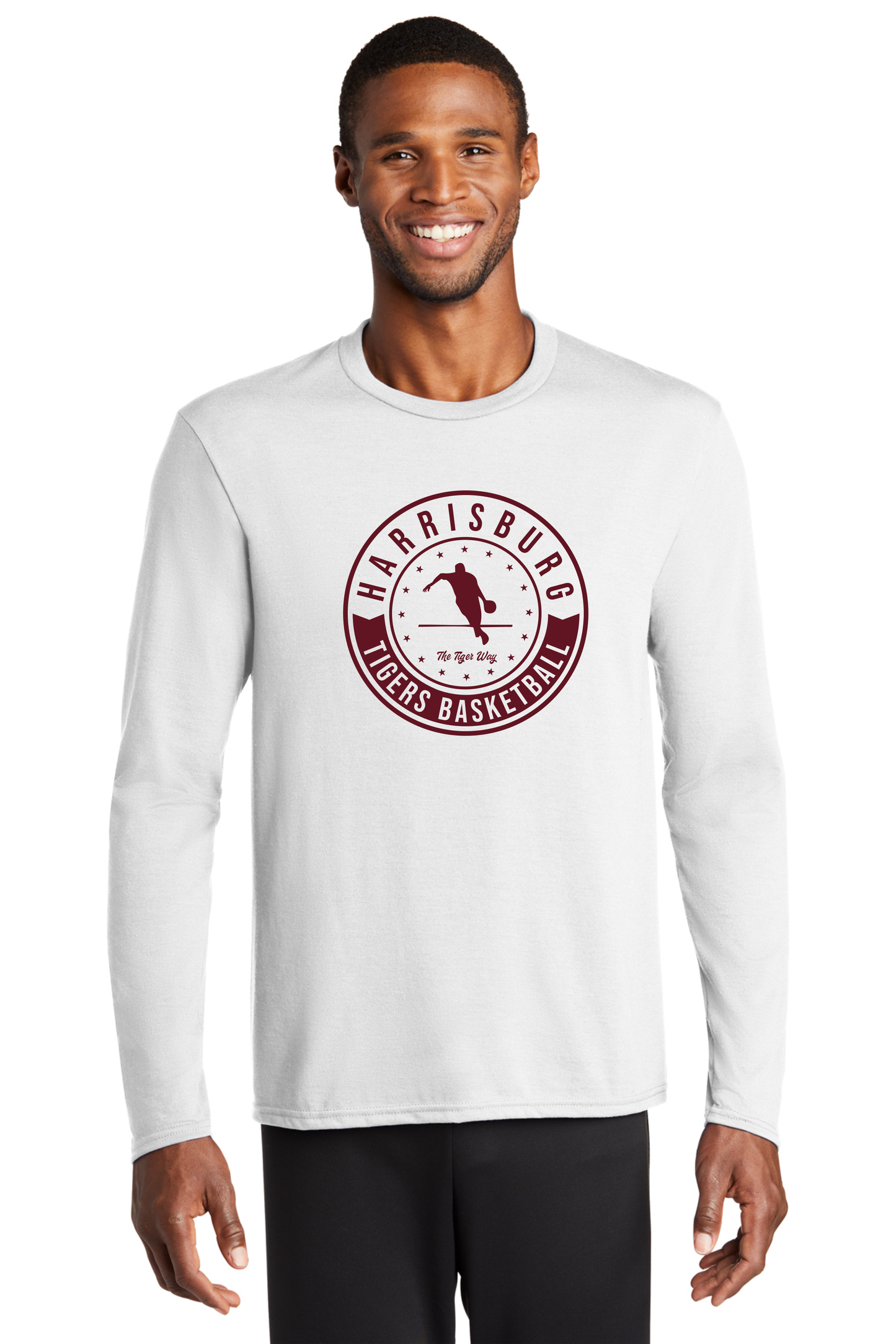 Port & Company® Long Sleeve Performance Blend Tee