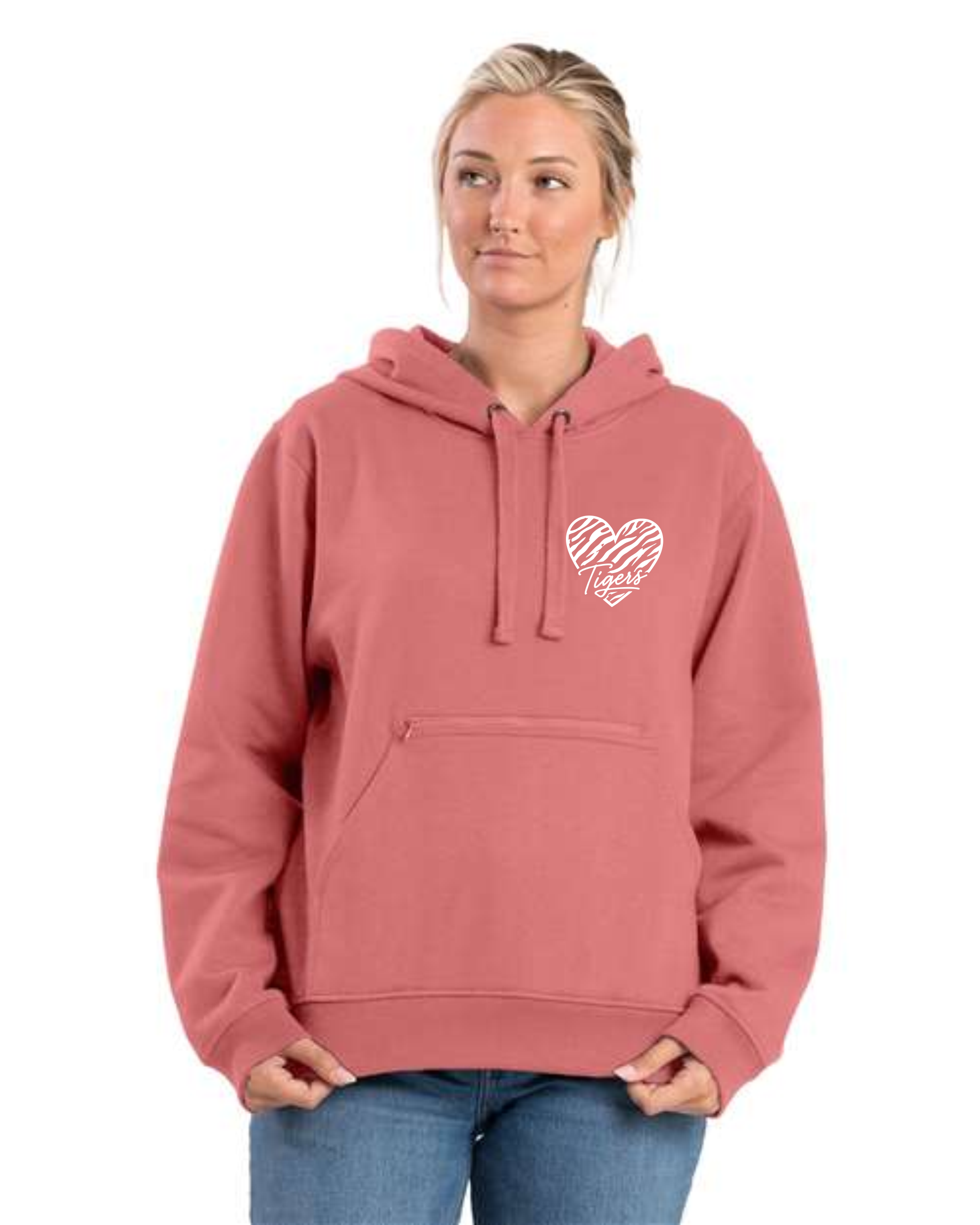 # Women's Heritage Zippered Pocket Hooded Sweatshirt