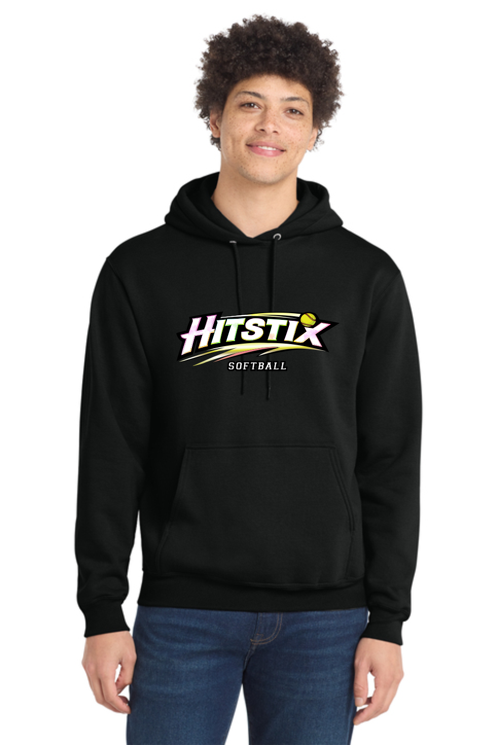 Unisex Port & Co Core Fleece Hooded Sweatshirt