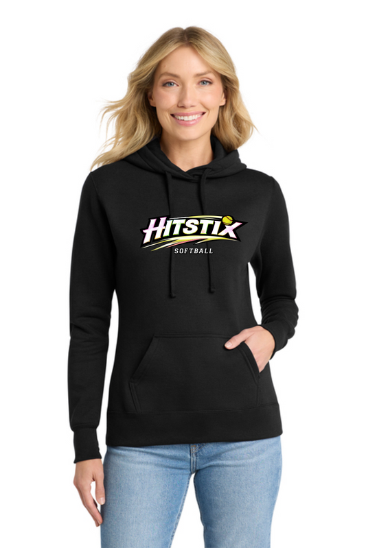 Women's Port & Co Core Fleece Hooded Sweatshirt