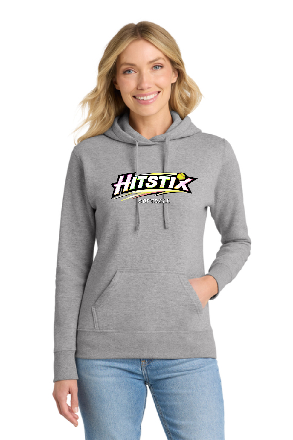Women's Port & Co Core Fleece Hooded Sweatshirt