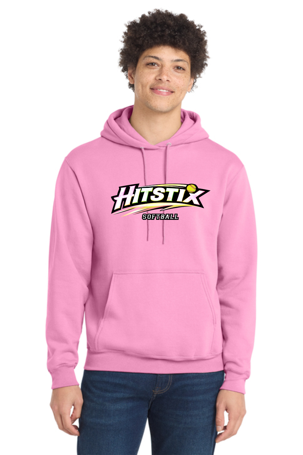 Unisex Port & Co Core Fleece Hooded Sweatshirt