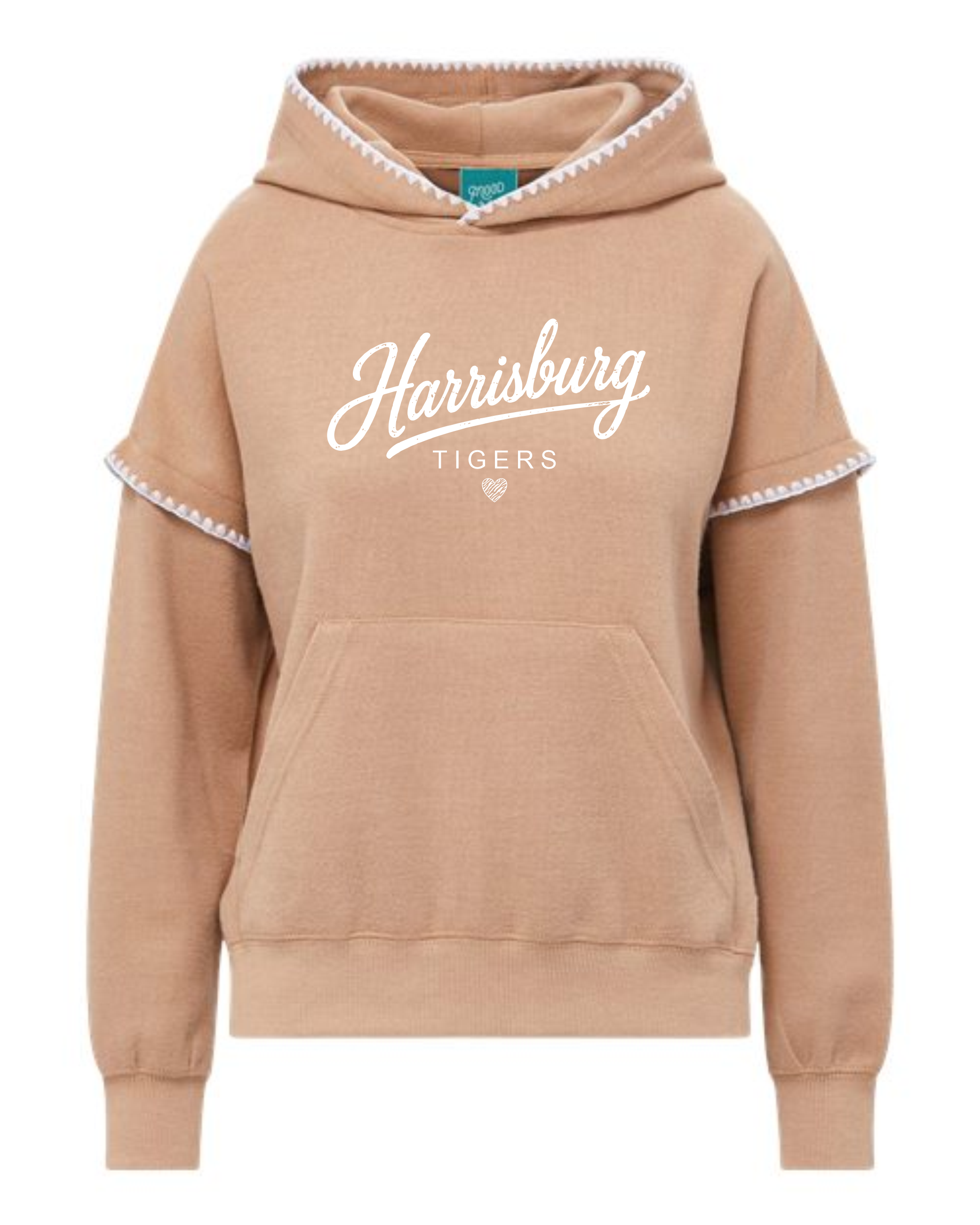 # Women's Mood & Vibe™ Teegan Crafty Hooded Sweatshirt