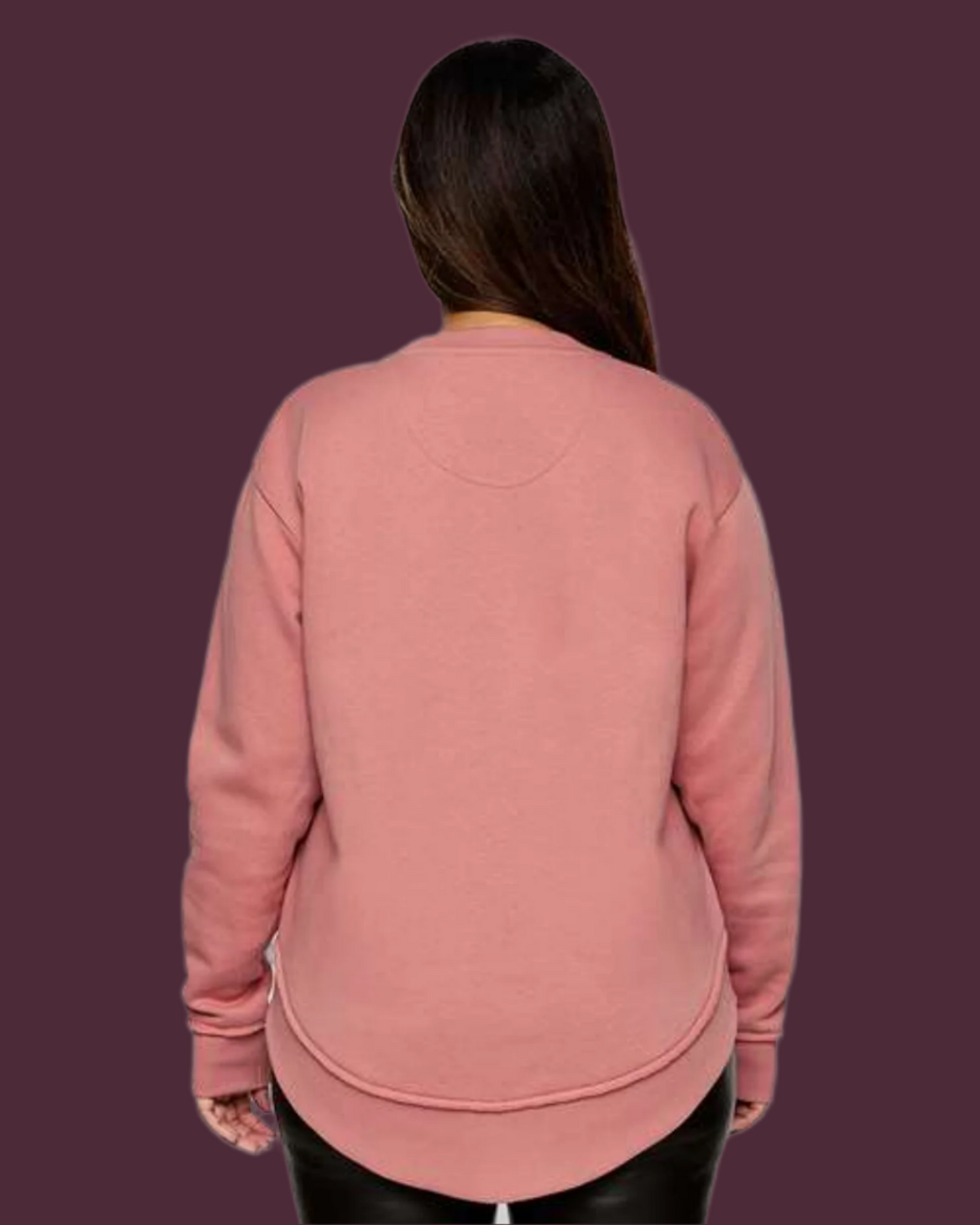 PUFF PRINT - Women's Weekend Fleece Crewneck Sweatshirt