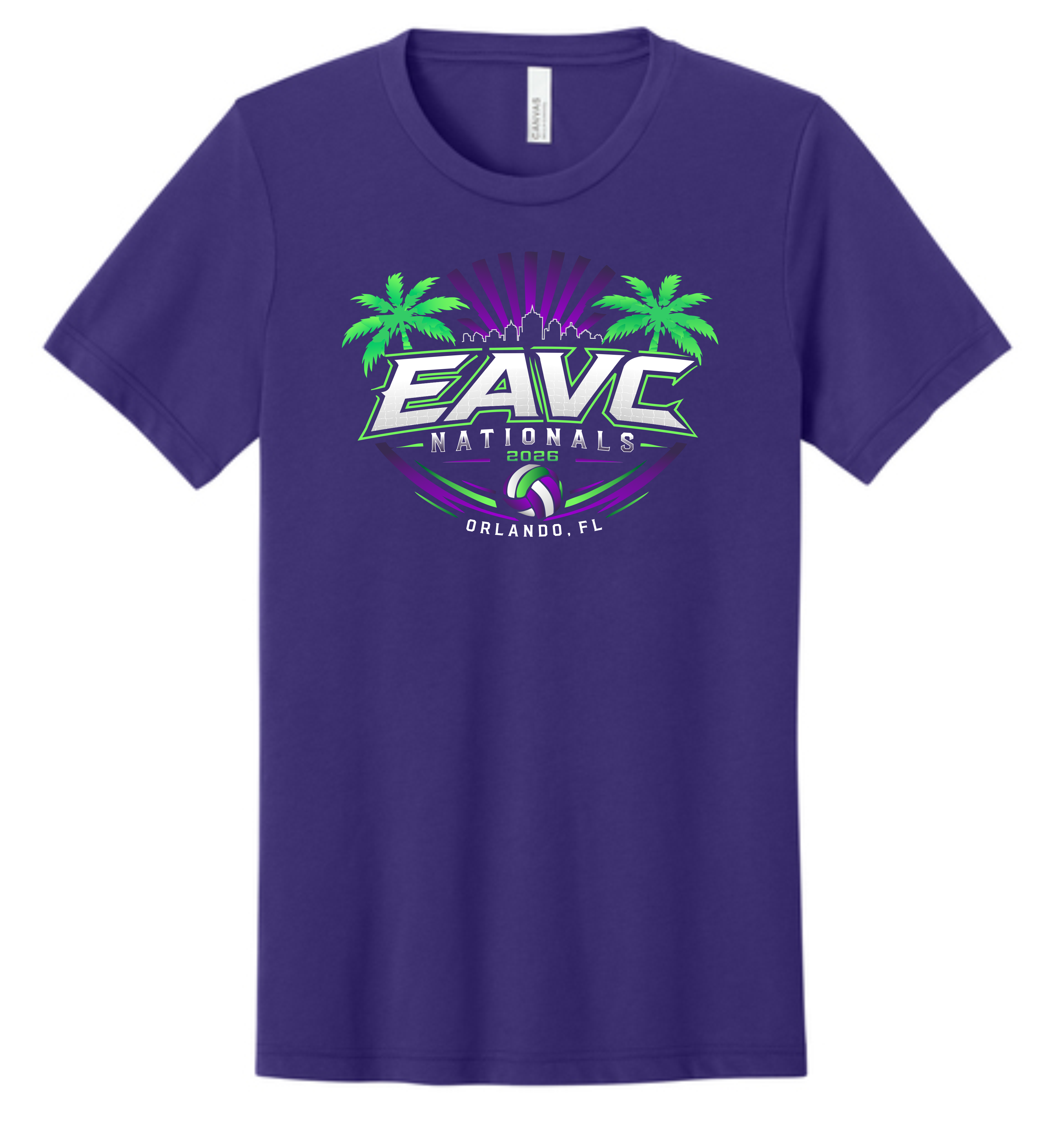 BELLA+CANVAS ® Unisex Triblend Tee (Front&Back)