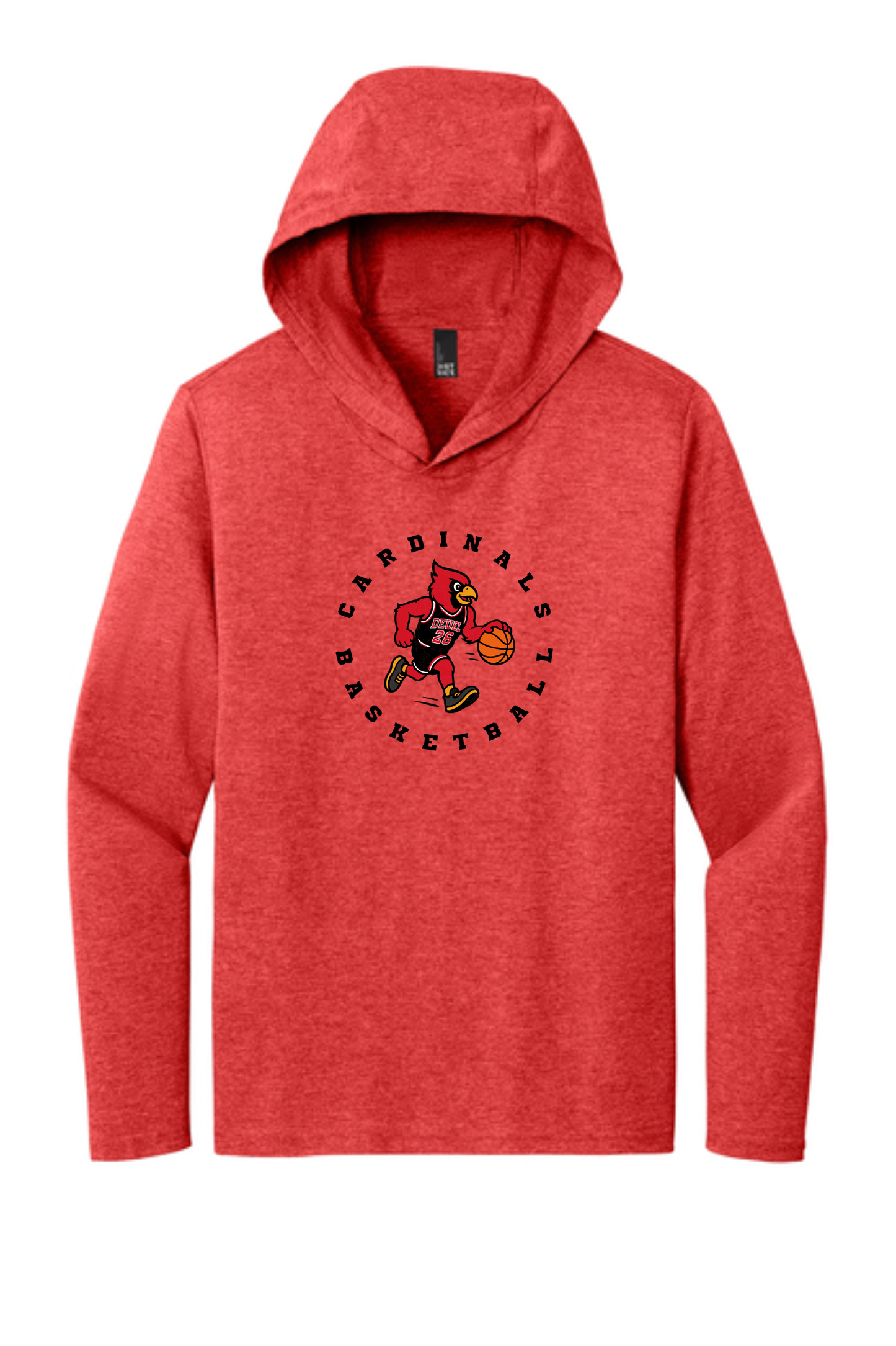 District Perfect Triblend Hooded Longsleeve