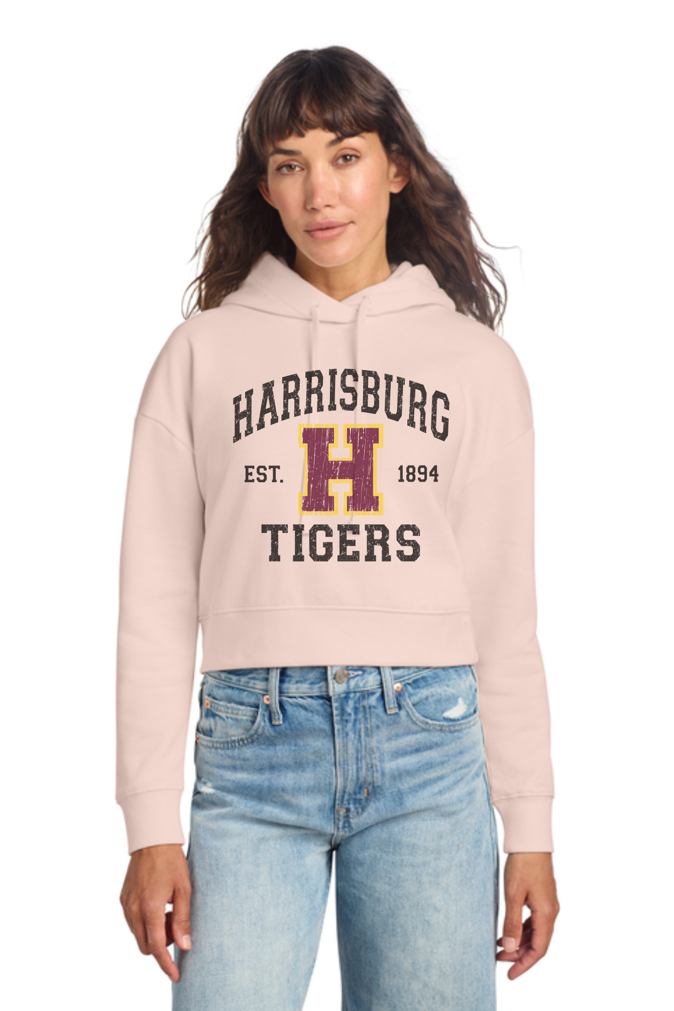 # District Women’s V.I.T. Fleece Hoodie