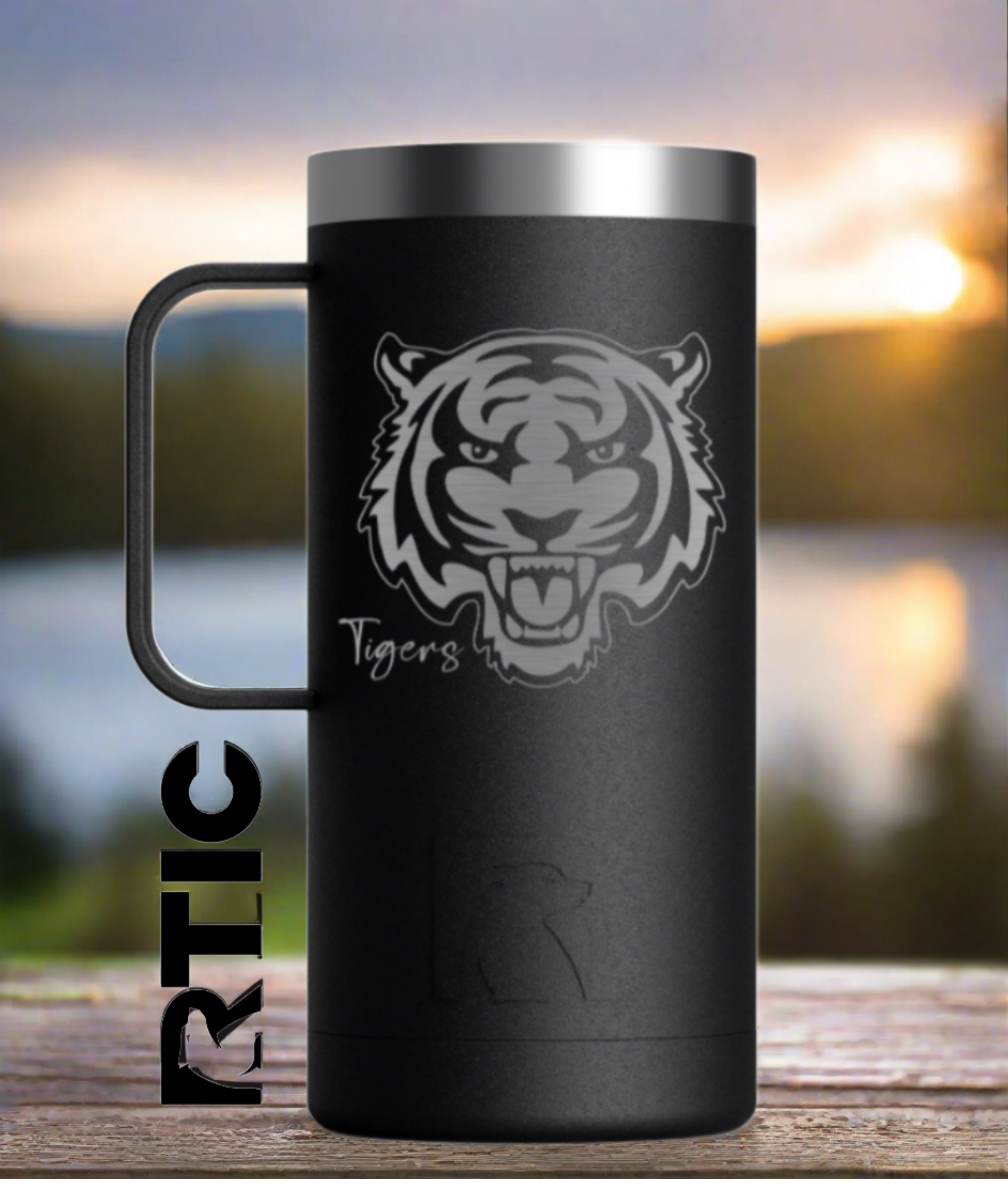 RTIC 16oz Cold/Hot Engraved Travel Mug