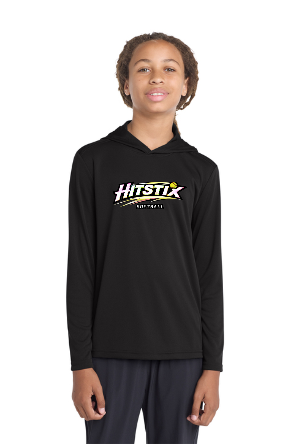 Youth Sport-Tek PosiCharge Competitor Hooded Pullover