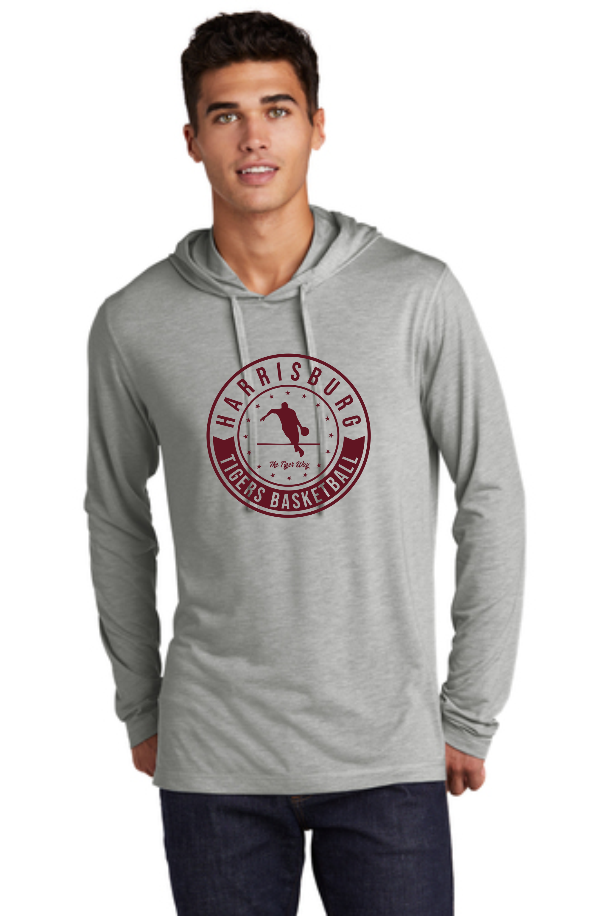 Sport-Tek PosiCharge Tri-Blend Wicking Long Sleeve Hoodie