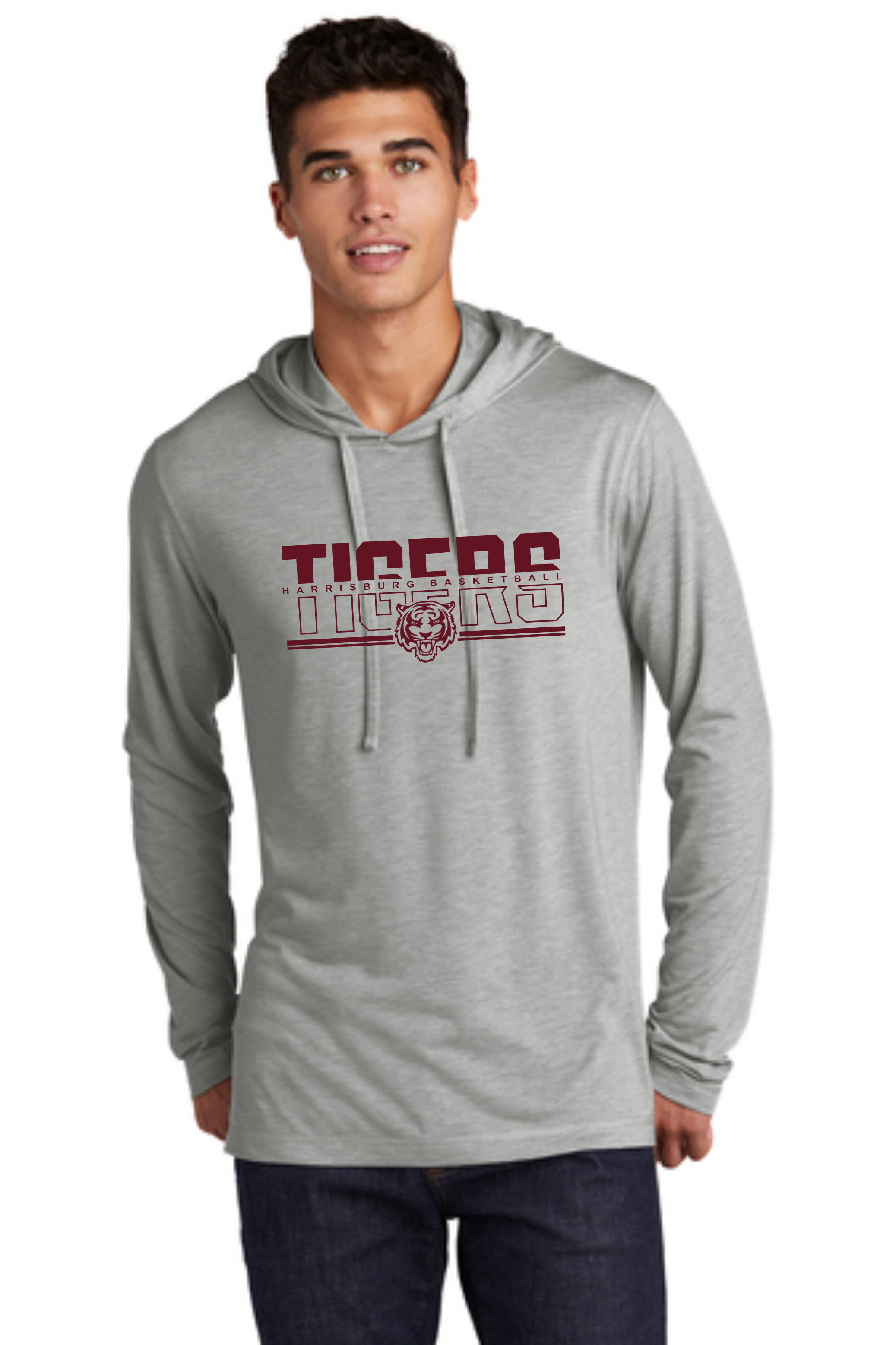 Sport-Tek PosiCharge Tri-Blend Wicking Long Sleeve Hoodie