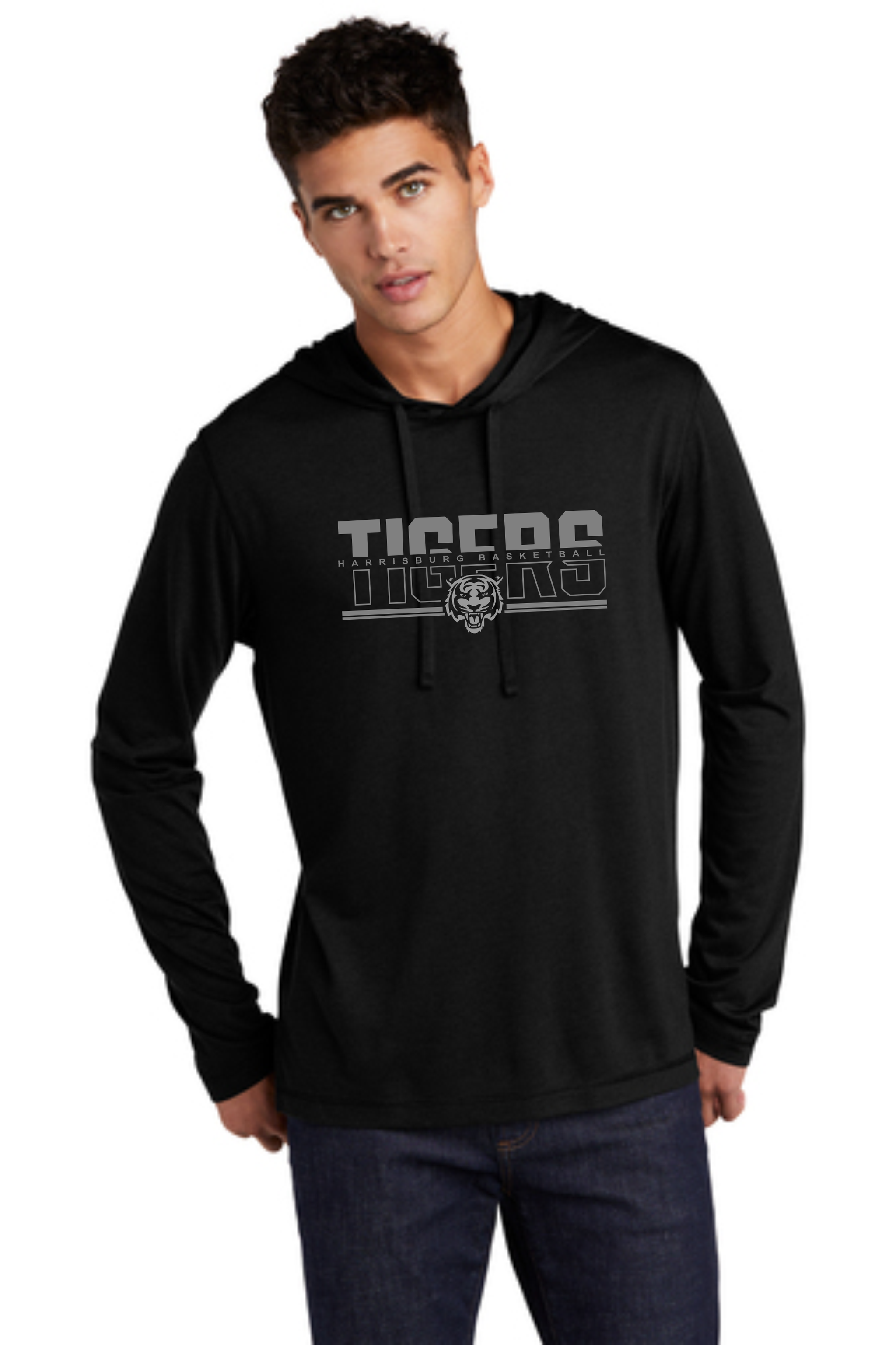 Sport-Tek PosiCharge Tri-Blend Wicking Long Sleeve Hoodie