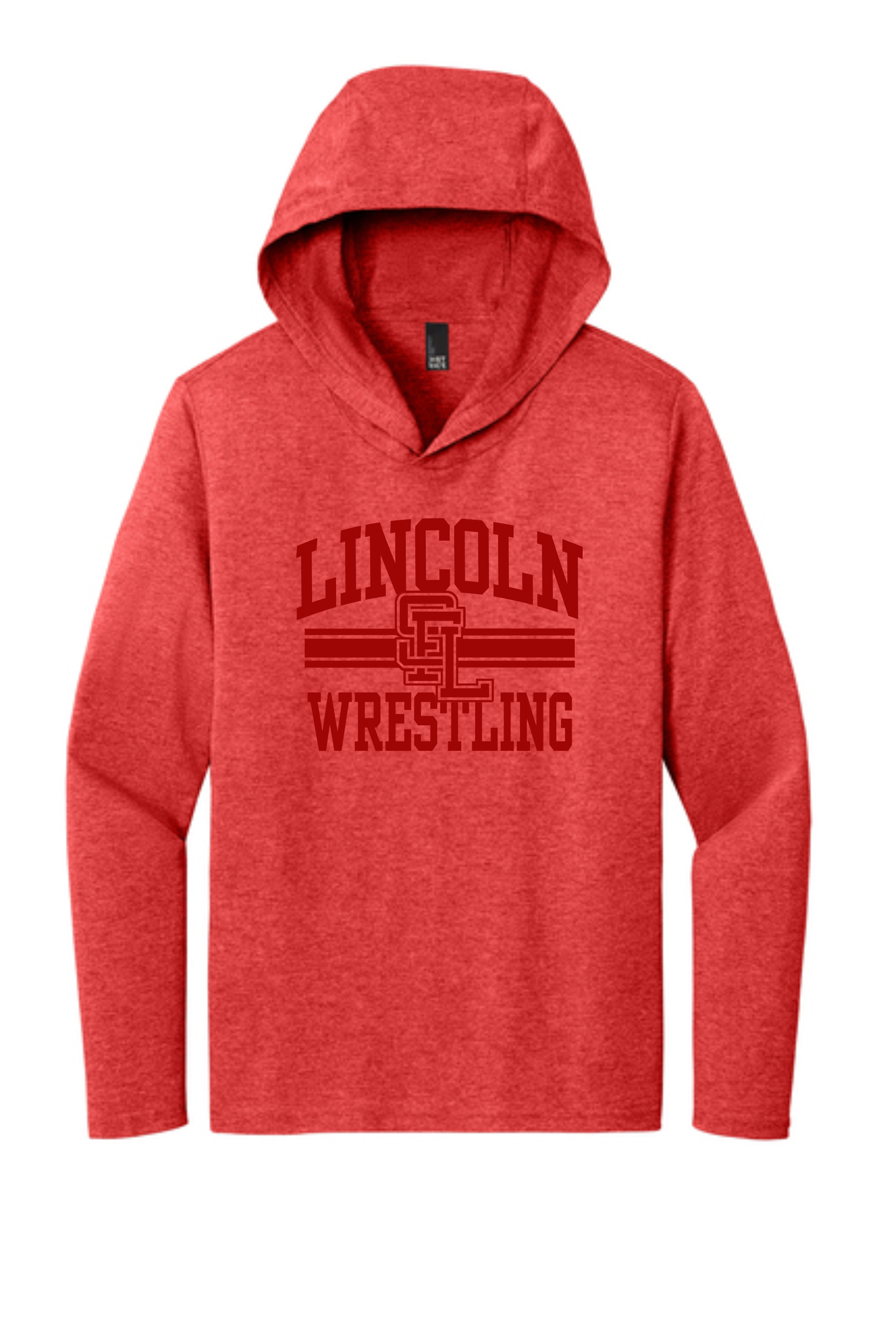 District Perfect Triblend Hooded Longsleeve