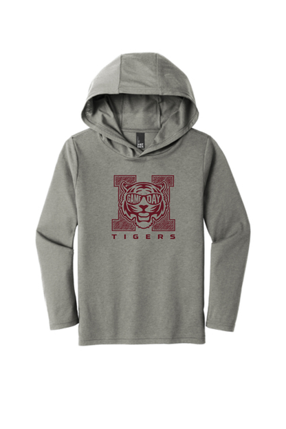 Gameday - Youth District Triblend Longsleeve Hoodie