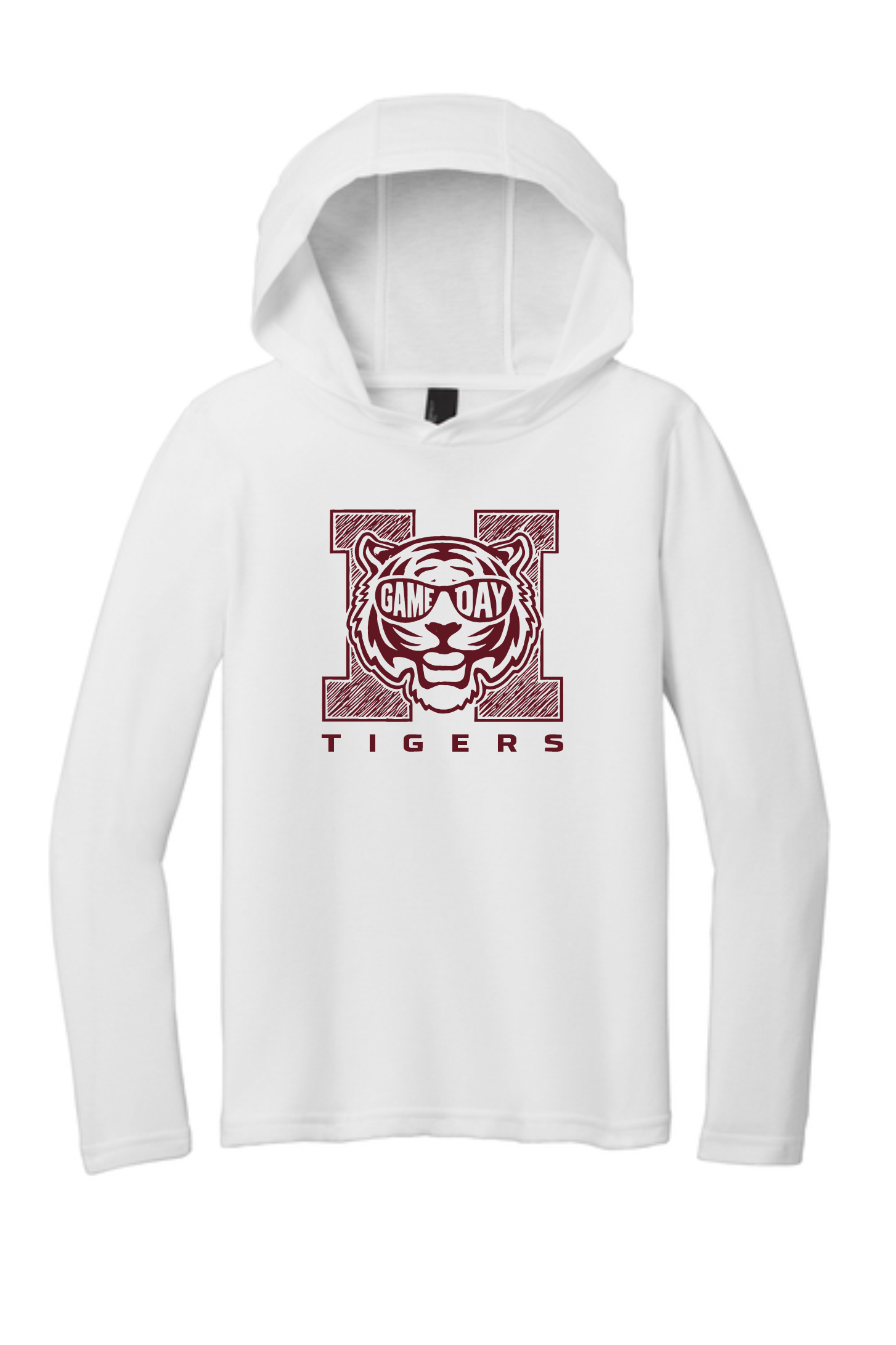 Gameday - Youth District Triblend Longsleeve Hoodie