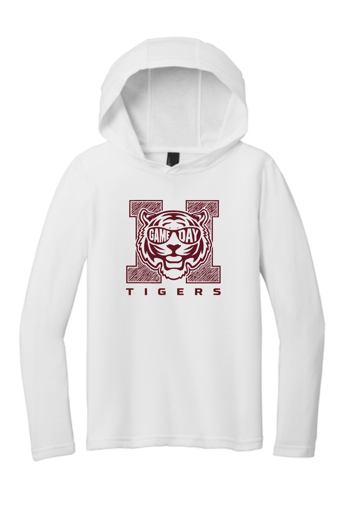 Gameday - Youth District Triblend Longsleeve Hoodie