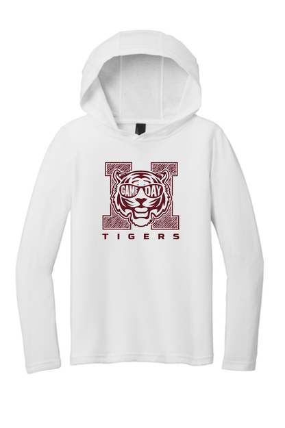 Gameday - Youth District Triblend Longsleeve Hoodie