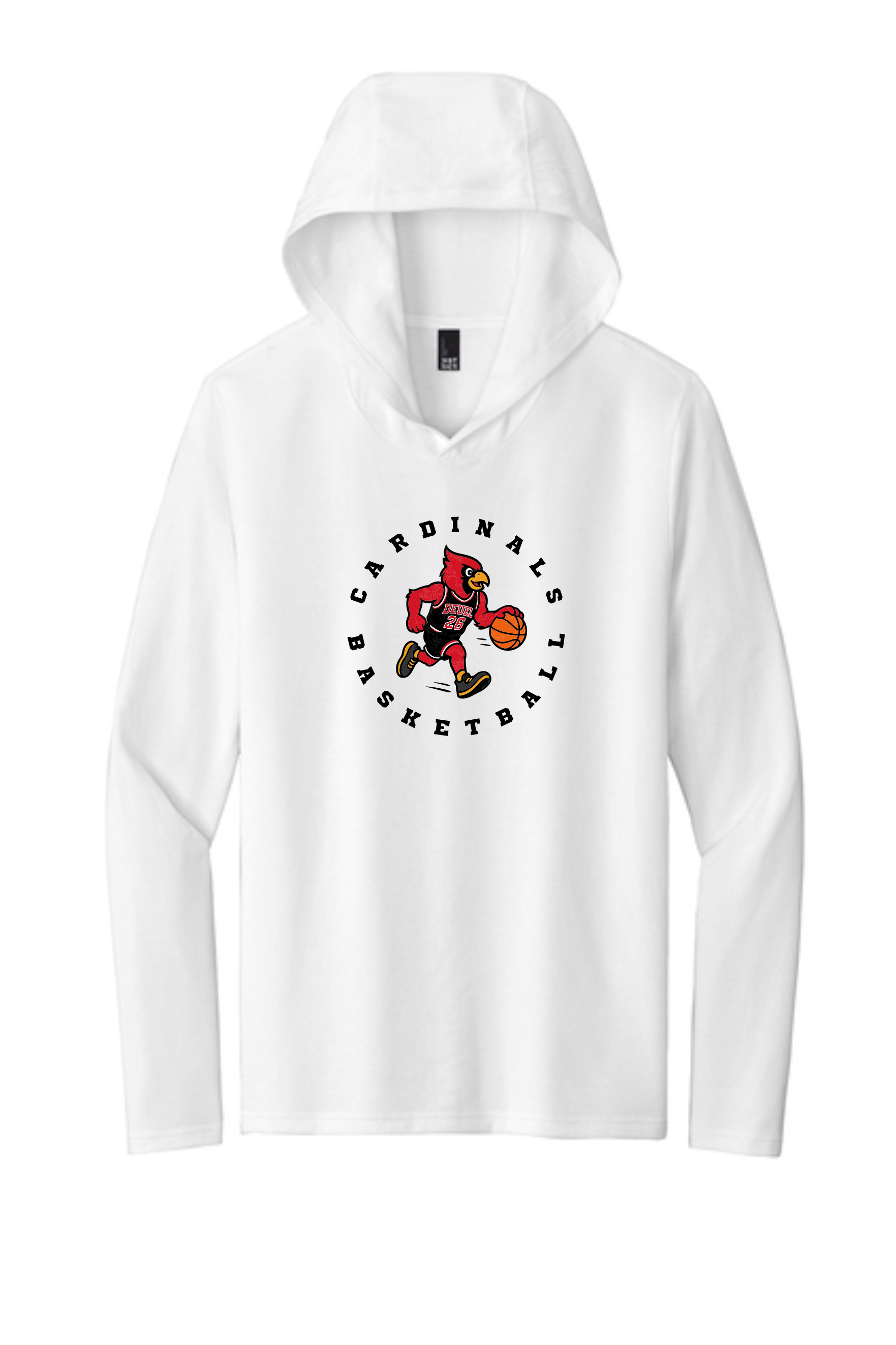 District Perfect Triblend Hooded Longsleeve