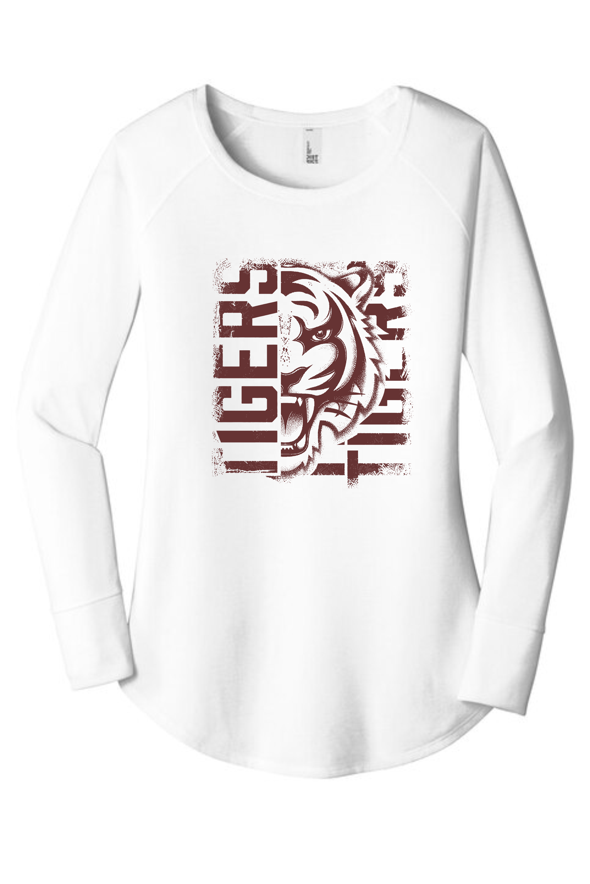 # District Women’s Perfect Tri Long Sleeve Tunic Tee