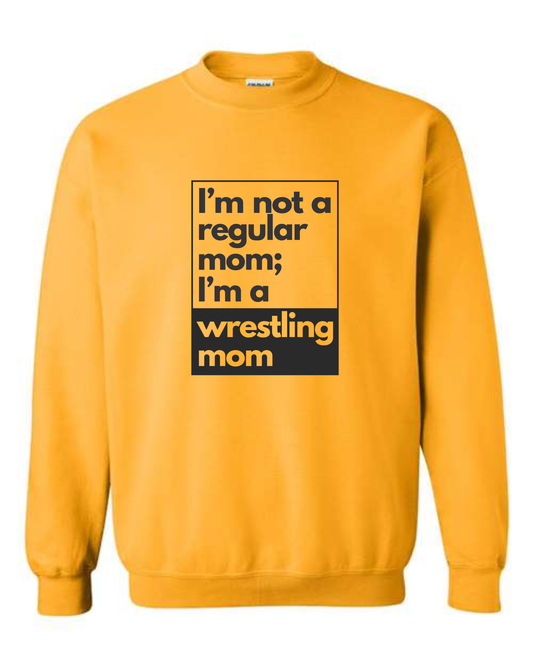 Wrestling Mom Crewneck Sweatshirt