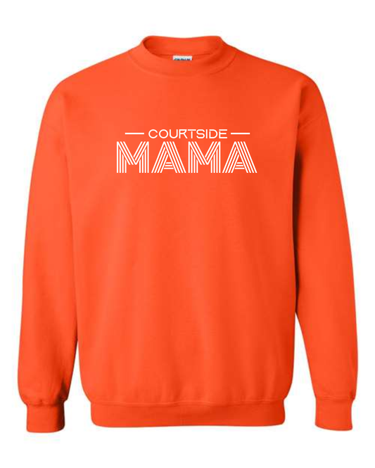 Courtside Mama Crewneck Sweatshirts