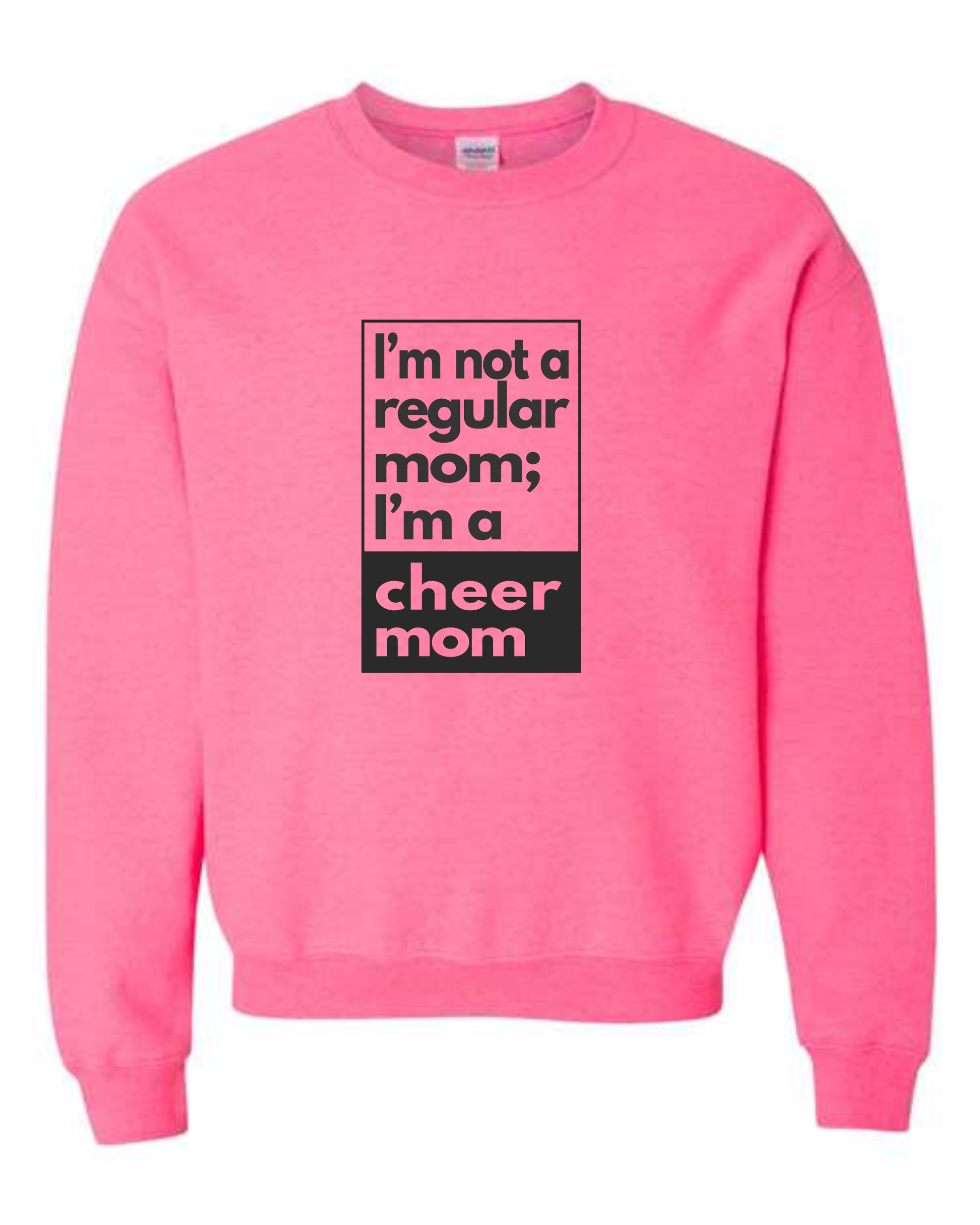 Cheer Mom Crewneck Sweatshirt INKONIT APPAREL