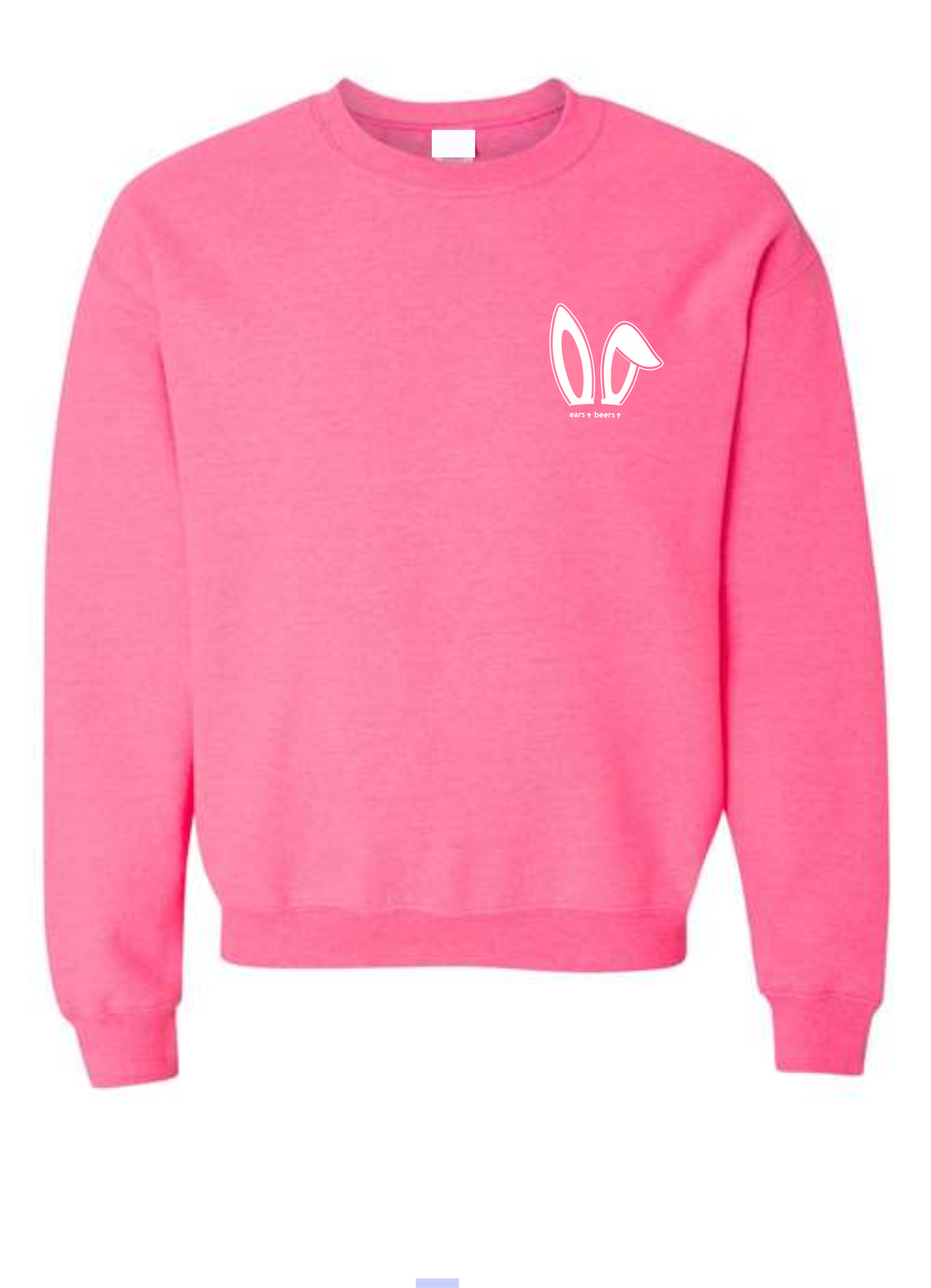 Pink Ears Crewneck Sweatshirt