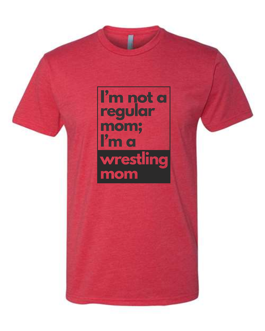 Wrestling Mom Ringspun T-Shirt