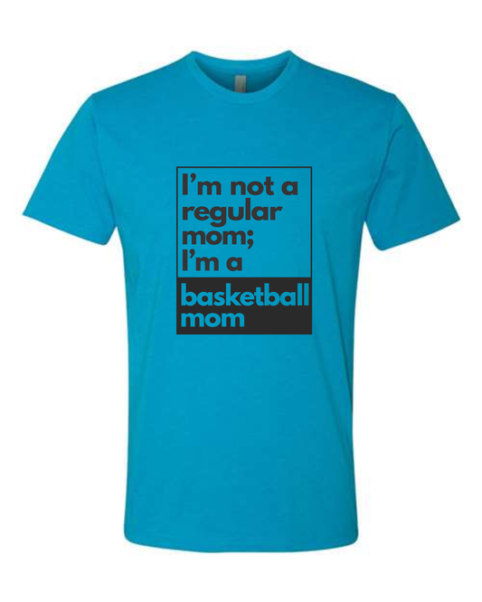 Basketball Mom Ringspun T-Shirt